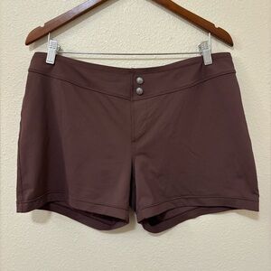Athleta Vital Brown Women’s Board Swim Shorts Size L